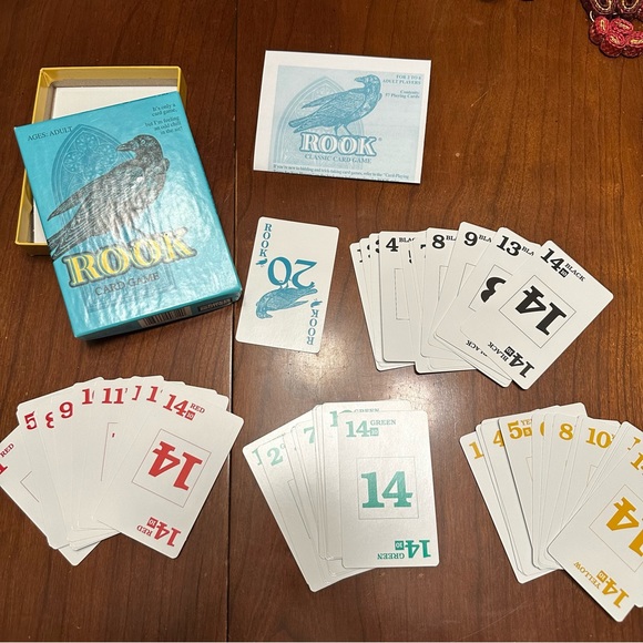 Rook Classic Card Game Parker Brothers Hasbro Complete with Directions 2001 - Picture 1 of 6